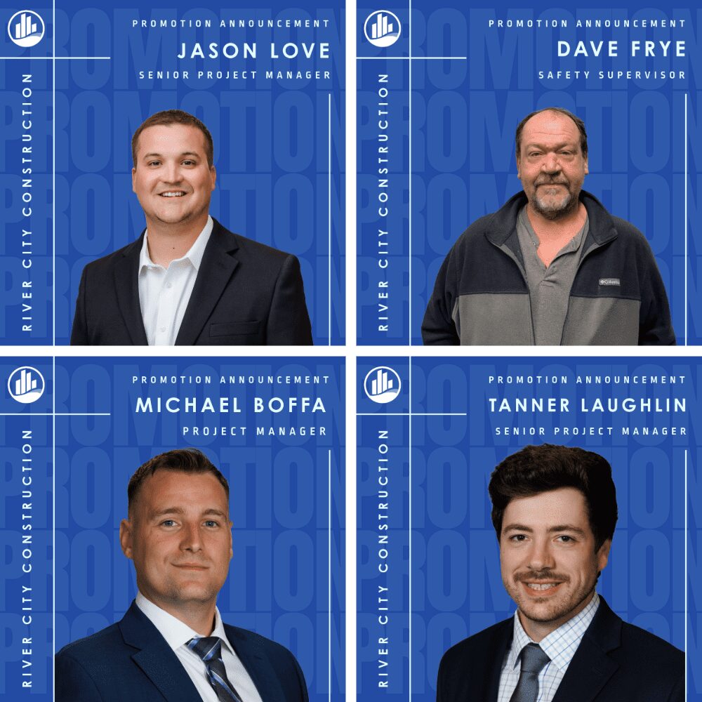 River City Construction Announces Team Promotions
